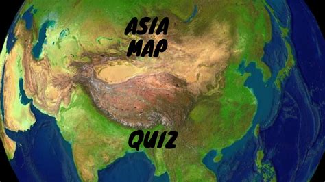 Map Of Asia Quiz