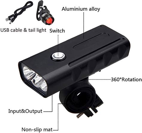 USB R LED L Bike Be Cg F Rear Tail Lamp Wf US 0 99 Mertkomak Com