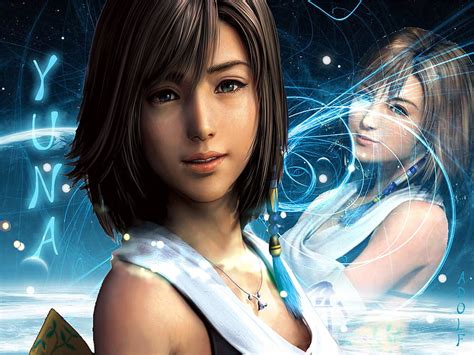 Final Fantasy X 10 Yuna Ffx Ff10 Background Square For Your Mobile And Tablet Explore Yuna
