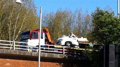 M6 Motorway Reopens After Camper Van Crash Near Leyland Bbc News