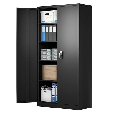 Aobabo Metal Storage Cabinet 72 Inches Locking Steel Storage Cabinet
