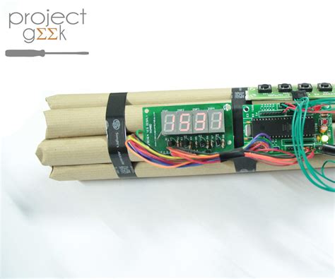 Prop Bomb Count Down Timer - Project Geek #1 : 6 Steps (with Pictures