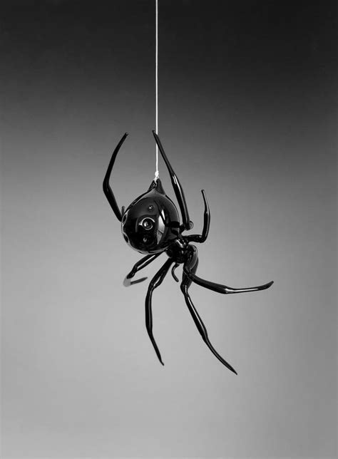 Art Glass Black Widow Spider Etsy Black Widow Spider Spider Art