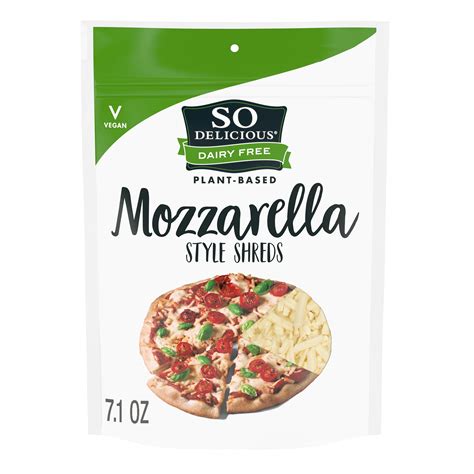 I love cheese, grew up eating cheese and use to eat entire meals of just cheese. So Delicious Dairy Free Mozzarella Cheese, Shredded - Shop ...