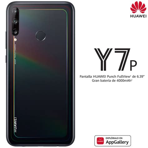 Compara Celular Libre Huawei Y7p 639 64gb Midnight Black