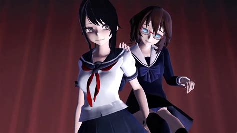 【mmd X Oc X Yandere Simulator 】 Gimme More Youtube