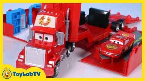 Disneypixar Cars Mack Hauler Movie Playset Toy Truck And Transporter