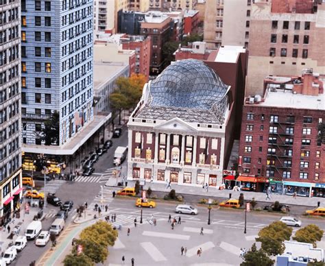 See How The Redevelopment Of Union Squares Tammany Hall Is Shaping Up