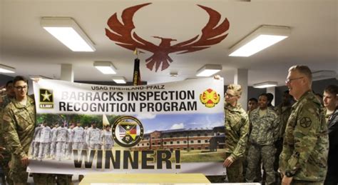 Baumholder Unit Wins Garrison Rheinland Pfalz Best Barracks Award