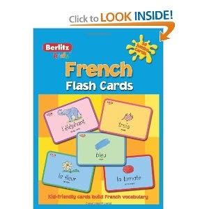 French Flash Cards (English and French Edition): Berlitz International ...
