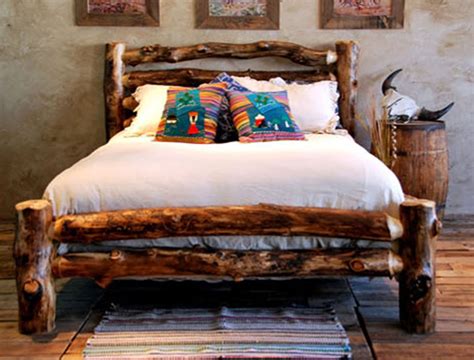 Love Our New Bed Affordable Bedroom Furniture Log Bed Frame