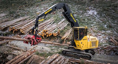 Logger One Machine Three Jobs Tigercat Forestry