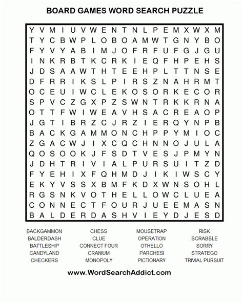 Printable Puzzles Games For Adults Printable Crossword Puzzles