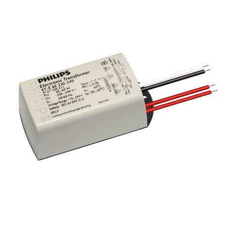 Electronic transformers Halogen electronic transformers - Philips