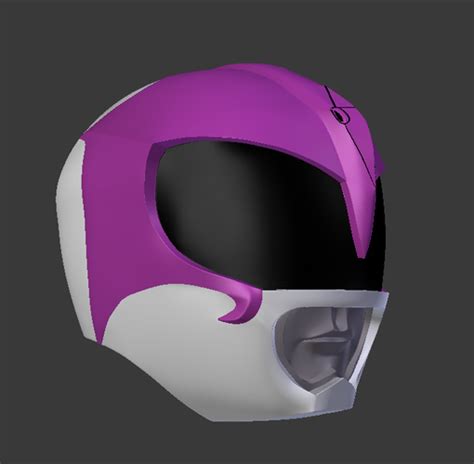3d Printed Mighty Morphin Power Rangers The Movie Pink Ranger Helmet By