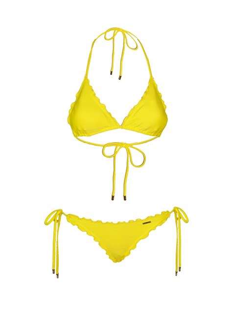 Michelle Bikini Top Yellow