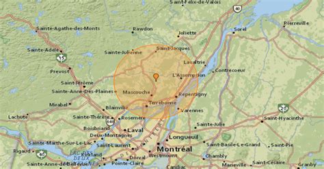 Montreal north earthquake early this morning - Mtltimes.ca