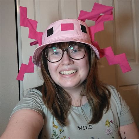 Minecraft Axolotl Bucket Hat Sun Hat Beach Hat Gamer Etsy