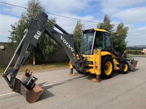 Volvo Bl61 Backhoe Loader Video Inside Gm Stephenson Ltd