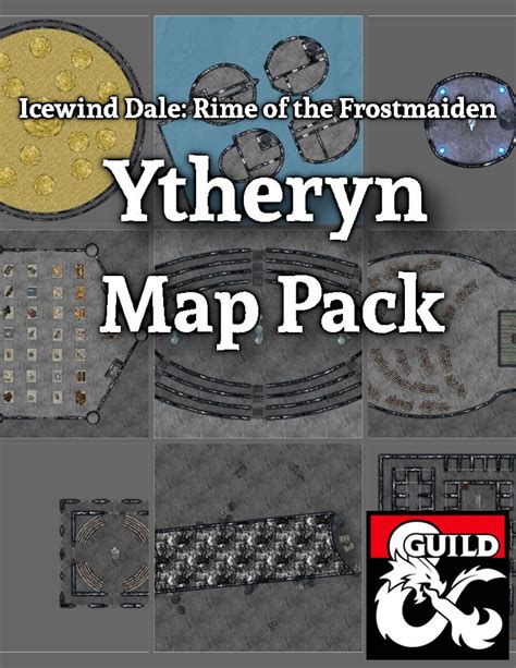 Icewind Dale Rime Of The Frostmaiden Ytheryn Map Pack Dungeon