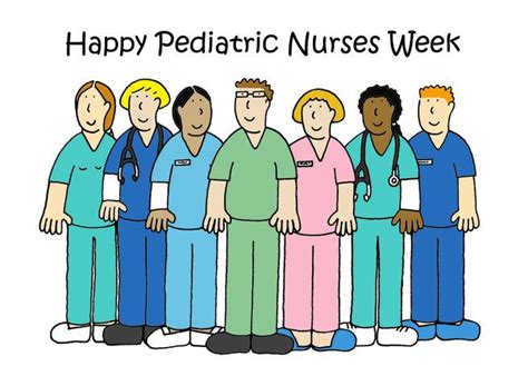Happy Pediatric Nurses Week Card Ad Ad Pediatric Happy