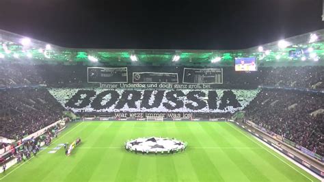 Staid sacair (ga) estadio borussia park. Borussia Mönchengladbach vs. Sevilla FC Choreo - YouTube