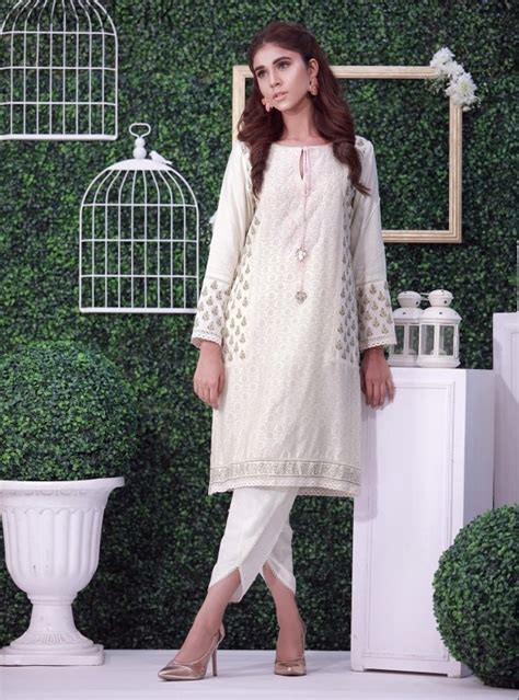 Pakistani White Dresses For Eid 2016 Stylepk