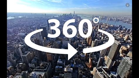 360 Grad Video Empire State Building New York 86er Stock Aussicht