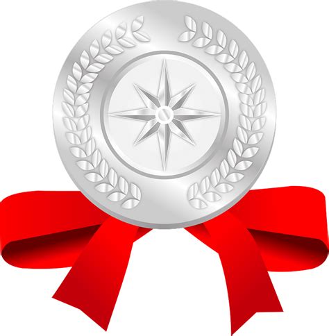 Silver Medal Clipart Free Download Transparent Png Creazilla