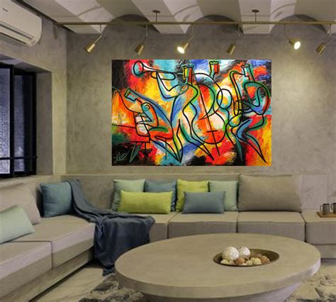 10 Oversized Wall Art For Living Room Decoomo