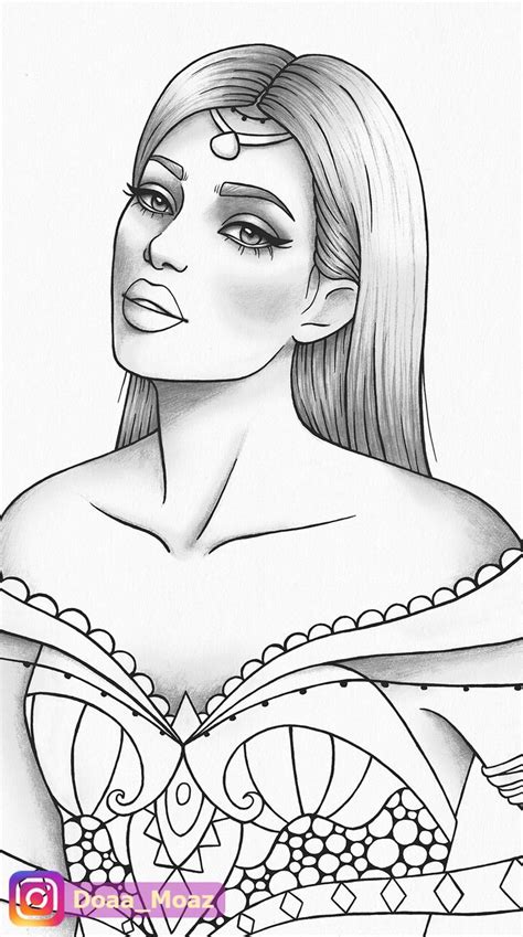 Https://tommynaija.com/coloring Page/adult Coloring Pages People Girls