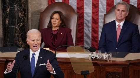 Fact Checkers Call Out Bidens State Of The Union Claims About The