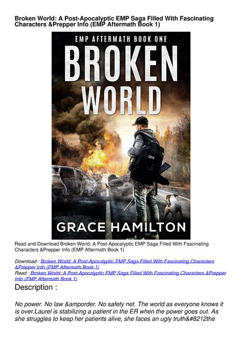 Pdfreaddownload Broken World A Post Apocalyptic Emp Saga Filled With