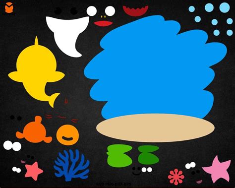 Download Baby Shark SVG, Shark Family SVG, Shark SVG, Baby Shark ...