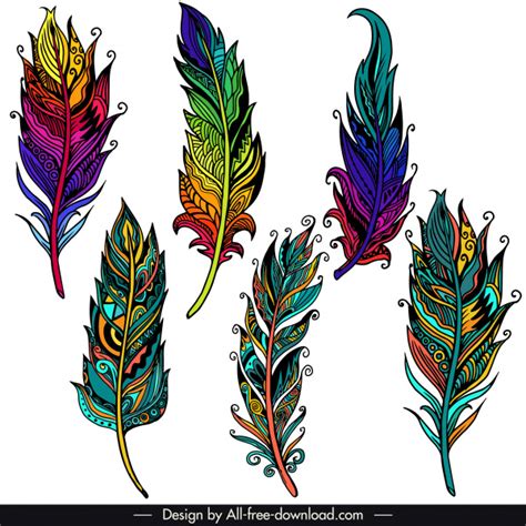 Feather Vectors Free Download Graphic Art Designs