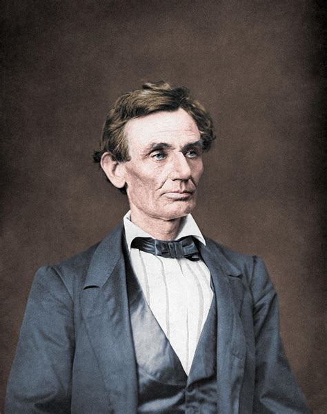 Mr Lincoln Colorized Photograph By War Is Hell Store