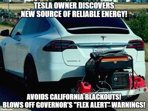 Tesla Off The Grid Imgflip