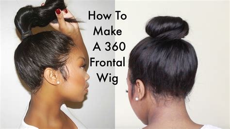 Check your wig to make sure that it's straight, and test whether it's secure by lightly shaking your head or by wearing it around your house for about five minutes. ChrissyBales || Step By Step Tutorial On How To Make A 360 ...