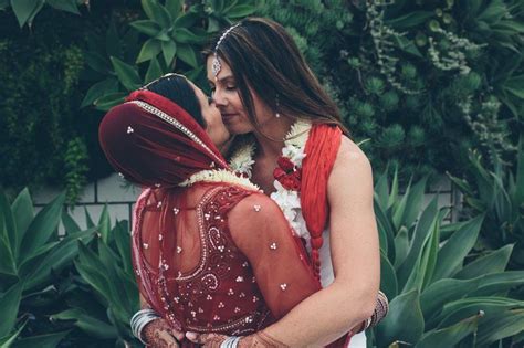 Steph Grant Photography Shannon Seema Indian Lesbian Wedding Los Angeles Ca Lesbian