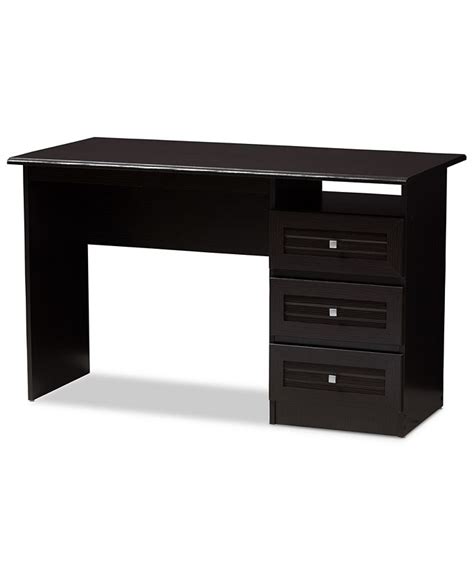 Furniture Carine Finished Desk Quick Ship Macys