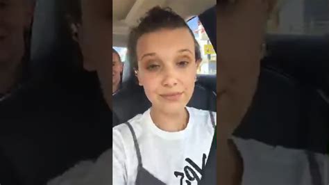 Millie Bobby Brown - Instagram Livestream 07-13-2017 - YouTube