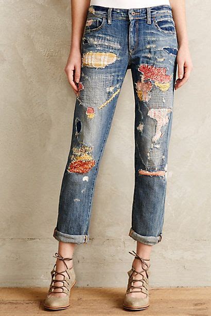 Ways To Follow The Patchwork Jeans Trend Pretty Designs