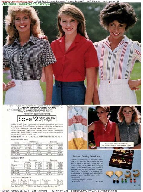 1983 Sears Spring Summer Catalog Page 69 Catalogs And Wishbooks