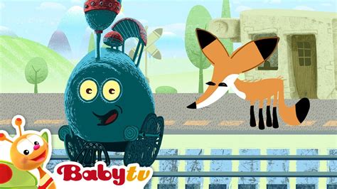Shapes On The Train 🔺 🟢 🟨 Animation For Kids Babytv Youtube