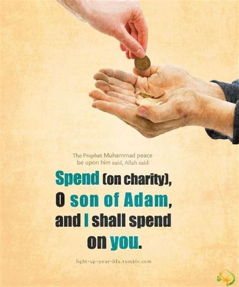 Allah Said Spend On Charity And I Shall Spend On You In 2020