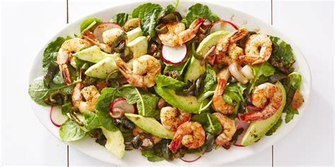 These easy, satisfying shrimp skillet dinners will inspire you to cook with the shellfish in new ways, especially if you're new to cooking with shrimp. Roasted Shrimp & Poblano Salad | Recipe | College dinner recipes, Roasted shrimp, Summer salad ...