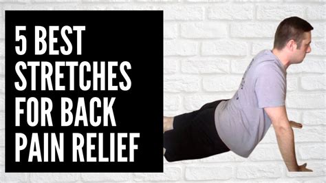 Best Stretches For Low Back Pain Relief You Can Do At Home Columbus Canal Winchester
