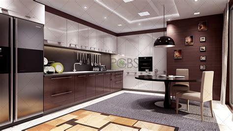 3d Interior Rendering Services For Home Kitchen Room Pgbs
