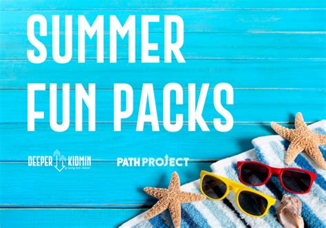 Summer Fun Packs From The Path Project Deeper Kidmin