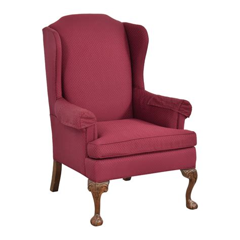 44 Off Clayton Marcus Clayton Marcus Wingback Chair Chairs